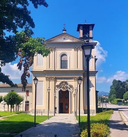 Facciata della chiesa della cerimonia